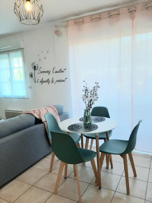 Appartement Proche Aeroport A Pied, Le Reve Rose. à Tillé Extérieur photo