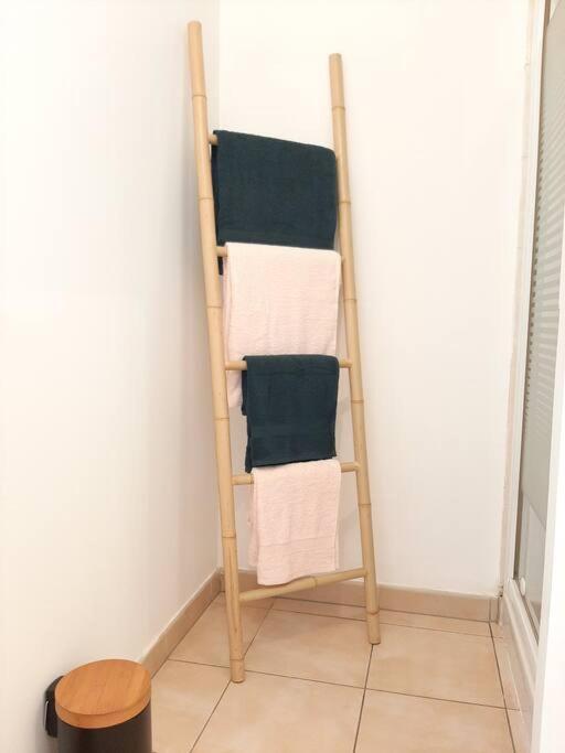 Appartement Proche Aeroport A Pied, Le Reve Rose. à Tillé Extérieur photo